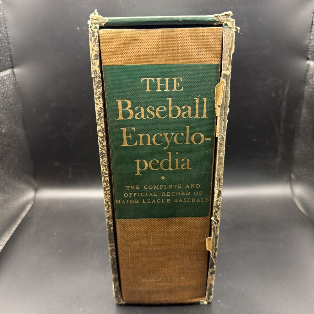 THE BASEBALL ENCYLCOPEDIA. Vintage 1969 HC. Incl Orig Box. 2337 Pages. MLB.
